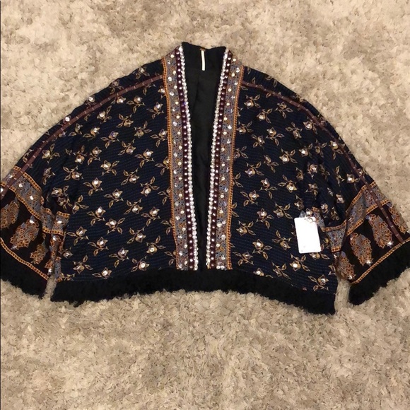 Light Embellished Jacket Nwt 